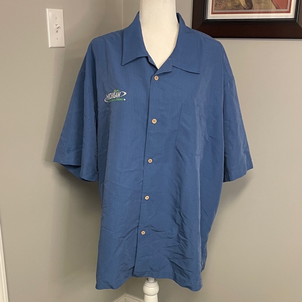 Cubavera Michigan International Speedway Nascar Racetrack Mis Short Sleeve Xxxl